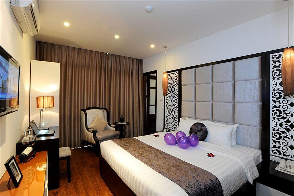 Hanoi Glance Hotel Bagian luar foto