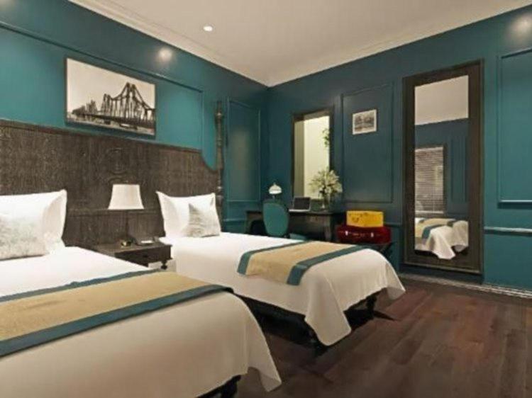 Hanoi Glance Hotel Bagian luar foto