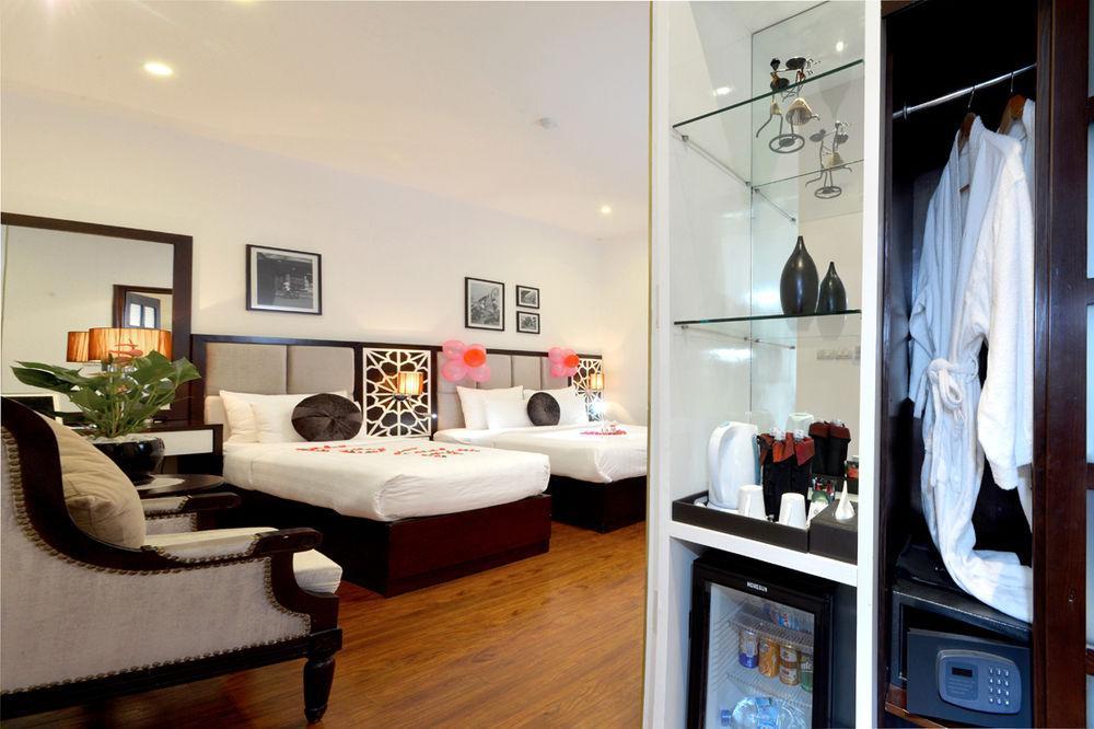 Hanoi Glance Hotel Bagian luar foto