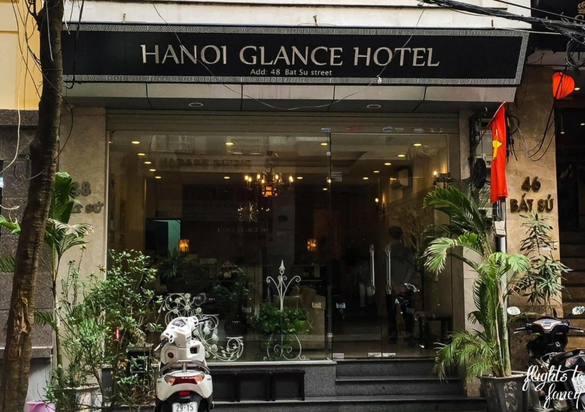 Hanoi Glance Hotel Bagian luar foto