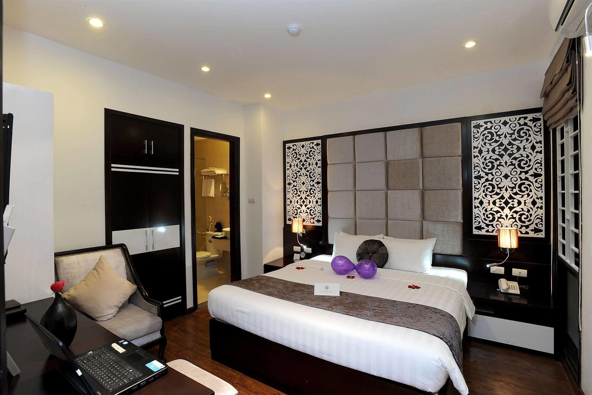 Hanoi Glance Hotel Bagian luar foto
