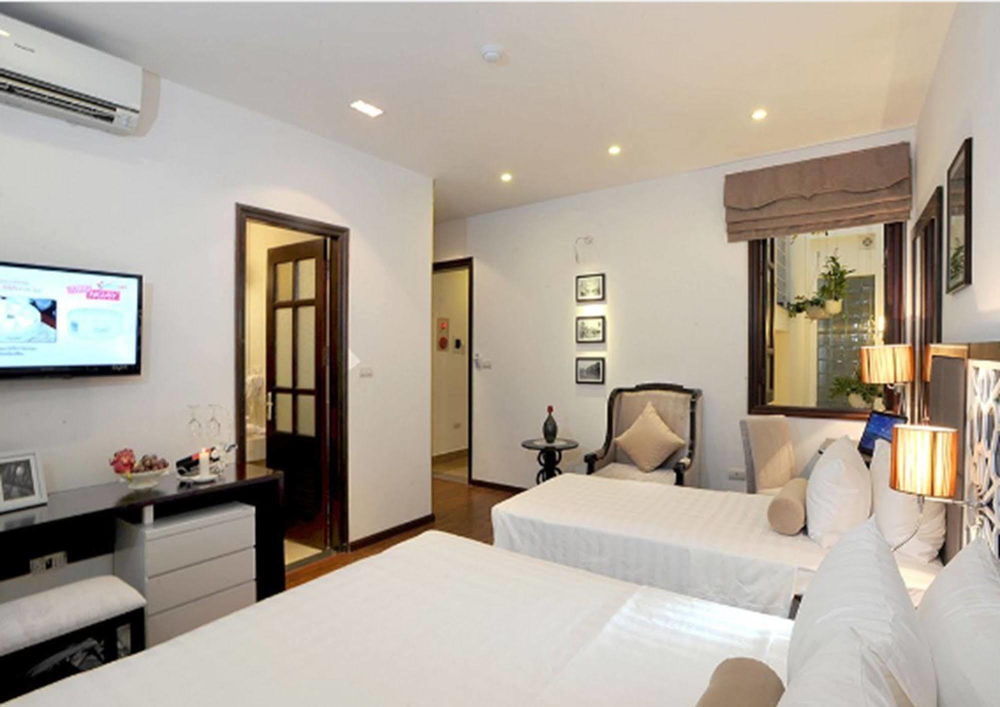 Hanoi Glance Hotel Bagian luar foto
