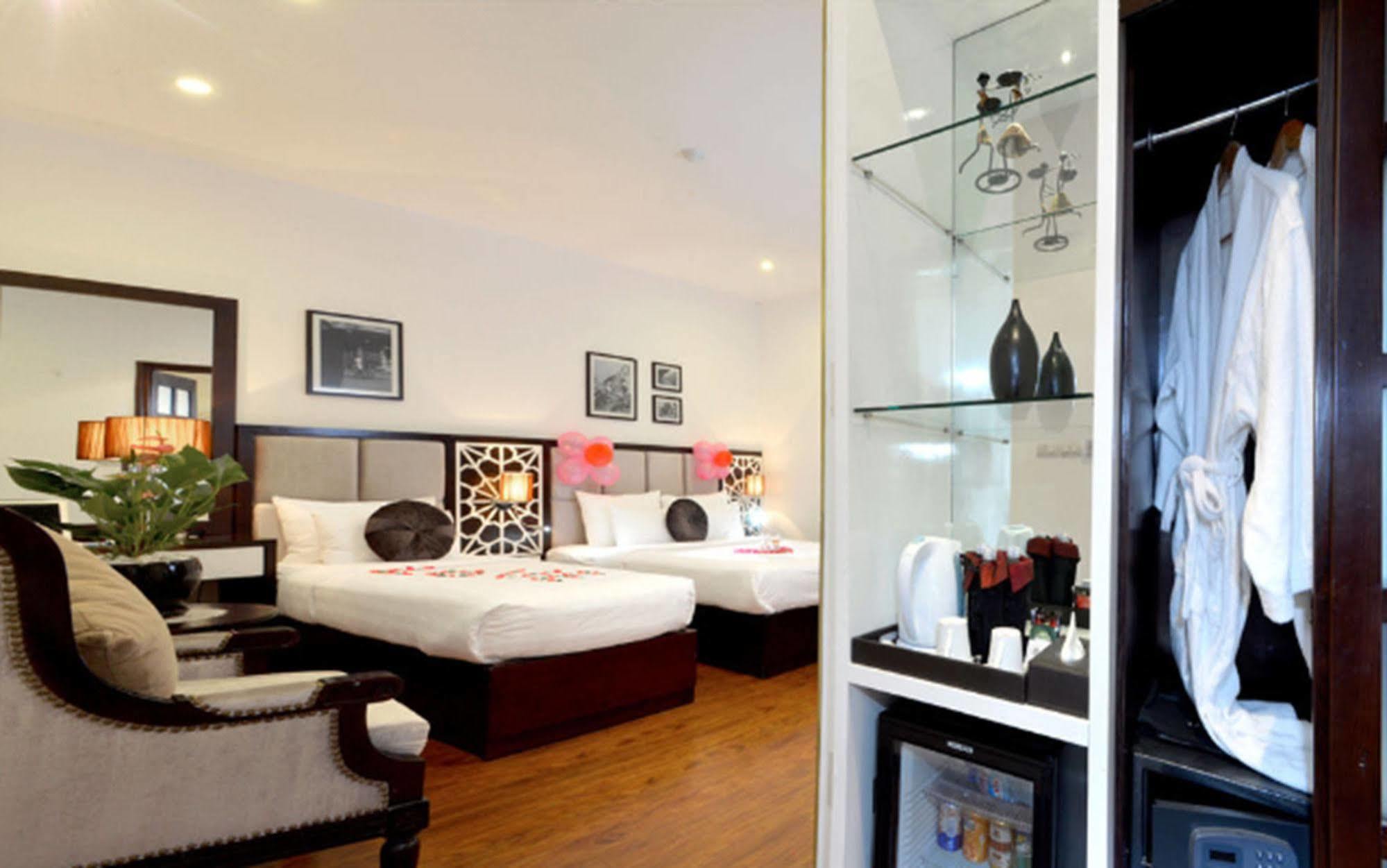Hanoi Glance Hotel Bagian luar foto