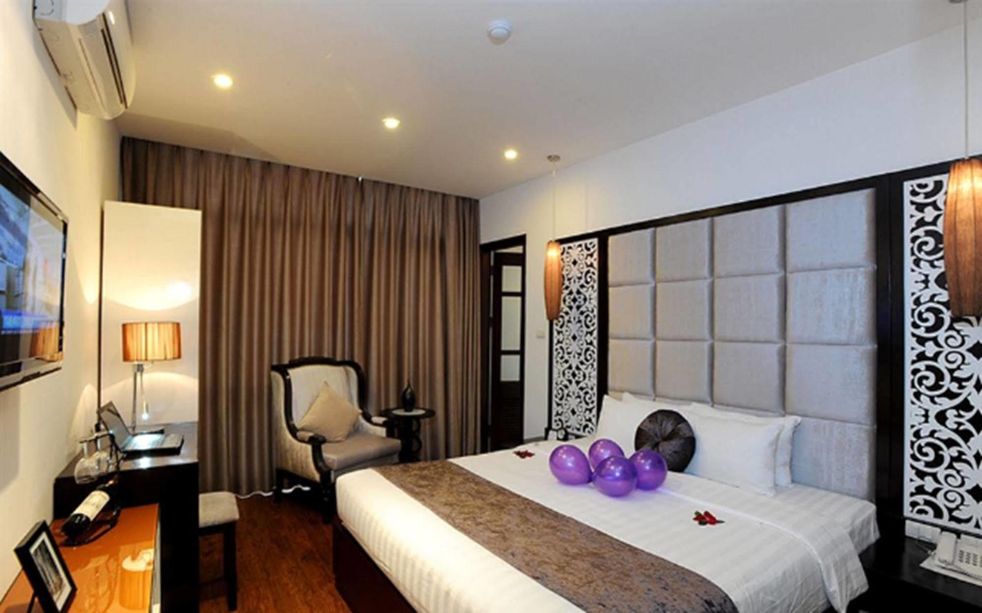 Hanoi Glance Hotel Bagian luar foto