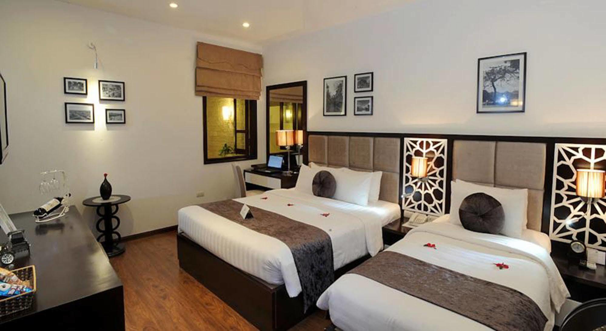 Hanoi Glance Hotel Bagian luar foto