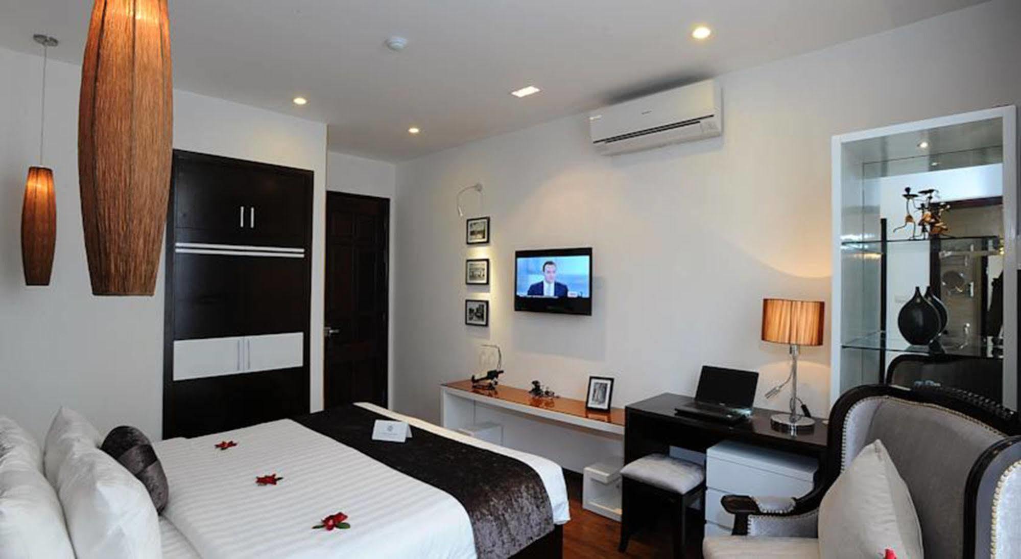 Hanoi Glance Hotel Bagian luar foto